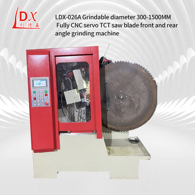 Grandi lame di sega automatiche TCT angolo anteriore e posteriore macchine di rettifica LDX-026A