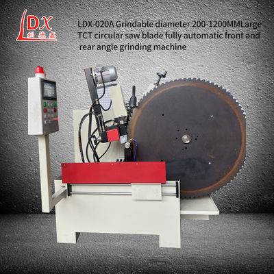 LDX-020A 200MM-1000MM di diametro TCT lamina di sega circolare angolo anteriore e posteriore motore di rottura