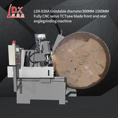 LDX-026A1500MM Full CNC Carbide Saw Blade Front And Rear Angle Grinding Machine