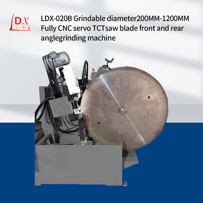 LDX-020B Macchina di rettifica a seghe circolari CNC Automatica Swing Angle Grinding Ladder Teeth