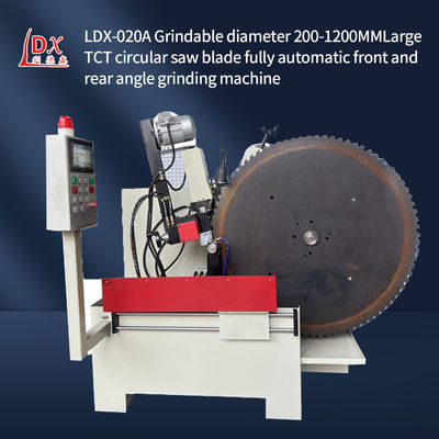 LDX-020A Fabbrica diretta automatica lame di sega anteriore e posteriore angolo macchina di affilatura