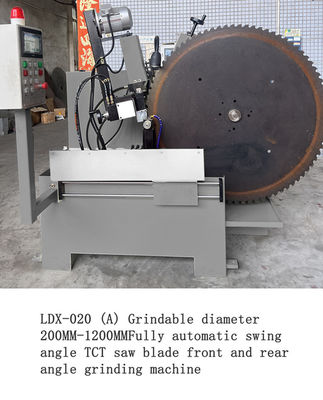 LDX-020A Fabbrica diretta automatica lame di sega anteriore e posteriore angolo macchina di affilatura