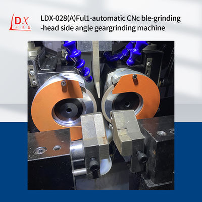 LDX-028A Servo Set Tool CNC Cervella circolare a lama a doppia testa di macinazione angolo laterale