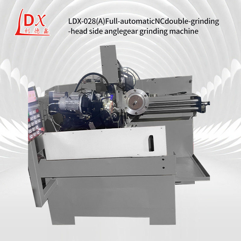 380V LDX-028A Grandi seghe circolari CNC Lama doppia testa di rettifica angolo laterale macchina di rettifica