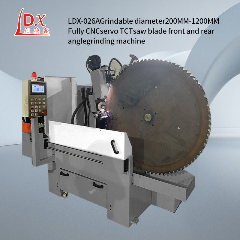 Macchina di rettifica a grande precisione a lame di sega TCT anteriore e posteriore LDX-026A