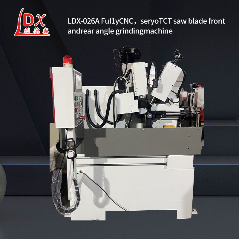 LDX-026A Guangdong Automatic Circular Saw Blade Before And After Angle Grinding Machine Factory Wholesale (Fabbrica di macchine per la fresatura angolare)