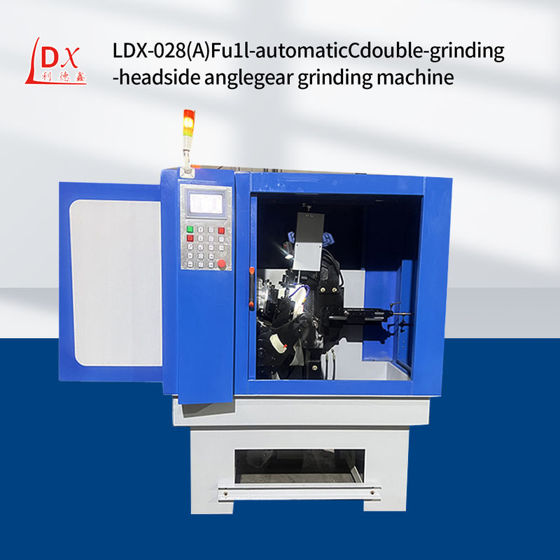 LDX-028A Tre assi Full CNC Cerchiera circolare Lama a doppia testa di rettifica