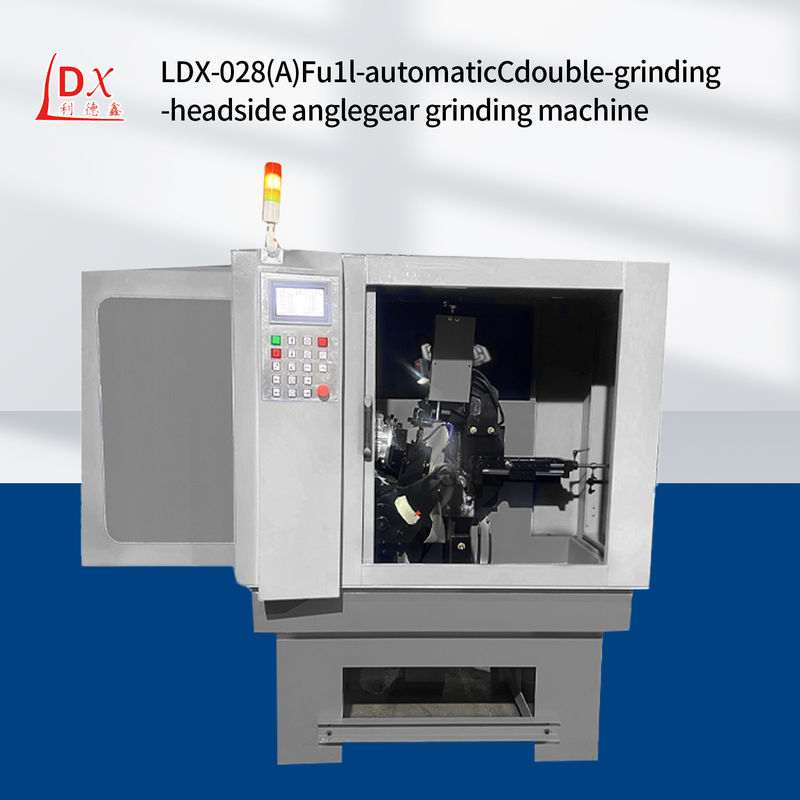 LDX-028A Servo Full CNC Circular Saw Blade Double Grinding Head Side Angle Grinding Machine Produttore