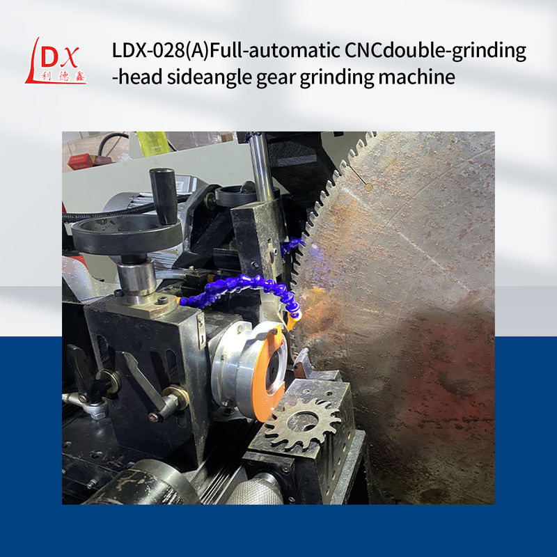 LDX-028A Fabbricante Servo diretto Set coltello sega circolare lama doppia testa di rettifica laterale rettificatrice