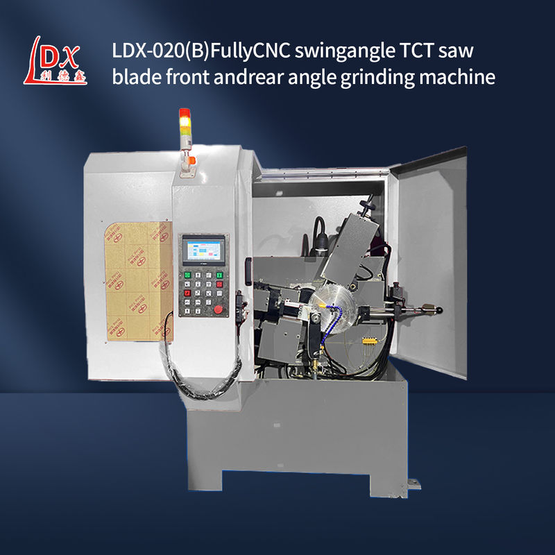 LDX-020B Servo Feed Full CNC Cervella Circolare a Lama Frontale e Restra Grinder angolare