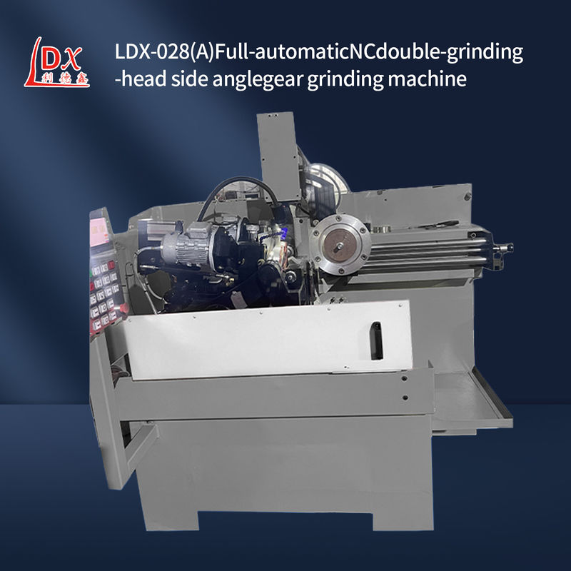 LDX-028A Grandi lame da sega circolare CNC doppia testa di rettifica angolare laterale produttori di macchine di rettifica